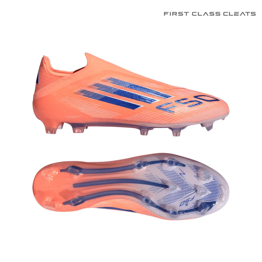 F50 Elite Laceless FG - Coral Blaze Pack