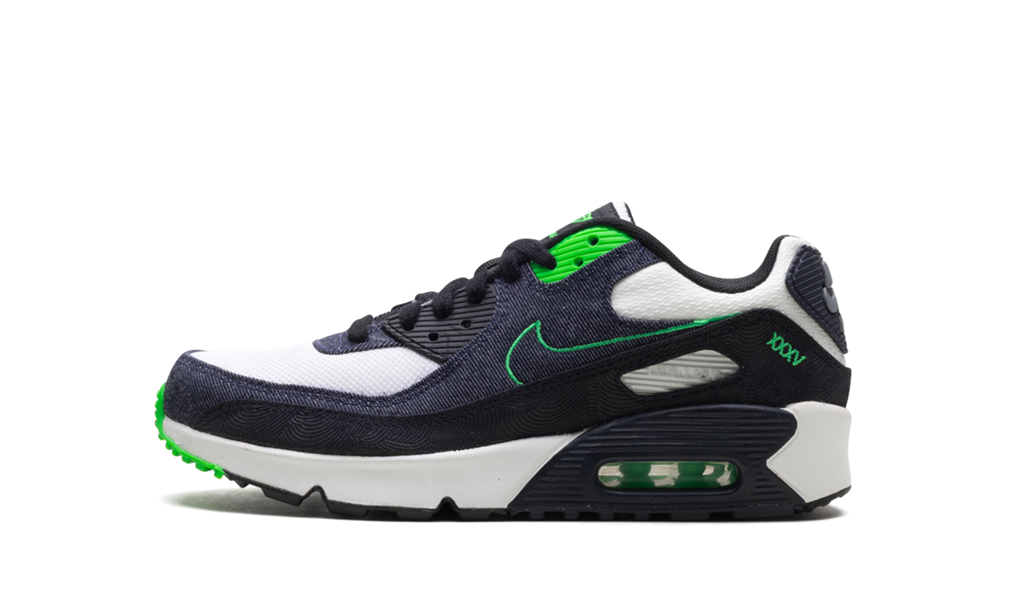 AIR MAX 90 LTR SE GS "Scream Green"