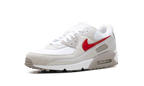 Air Max 90 "White College Grey Vast Grey University Red"