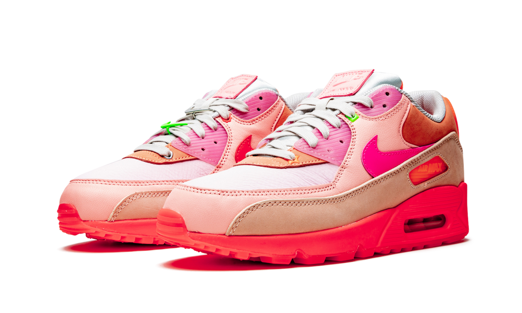 AIR MAX 90 PRM WMNS "Platinum Crimson/Bright Purple"