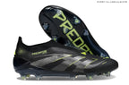 Predator Elite Laceless FG Black/Green