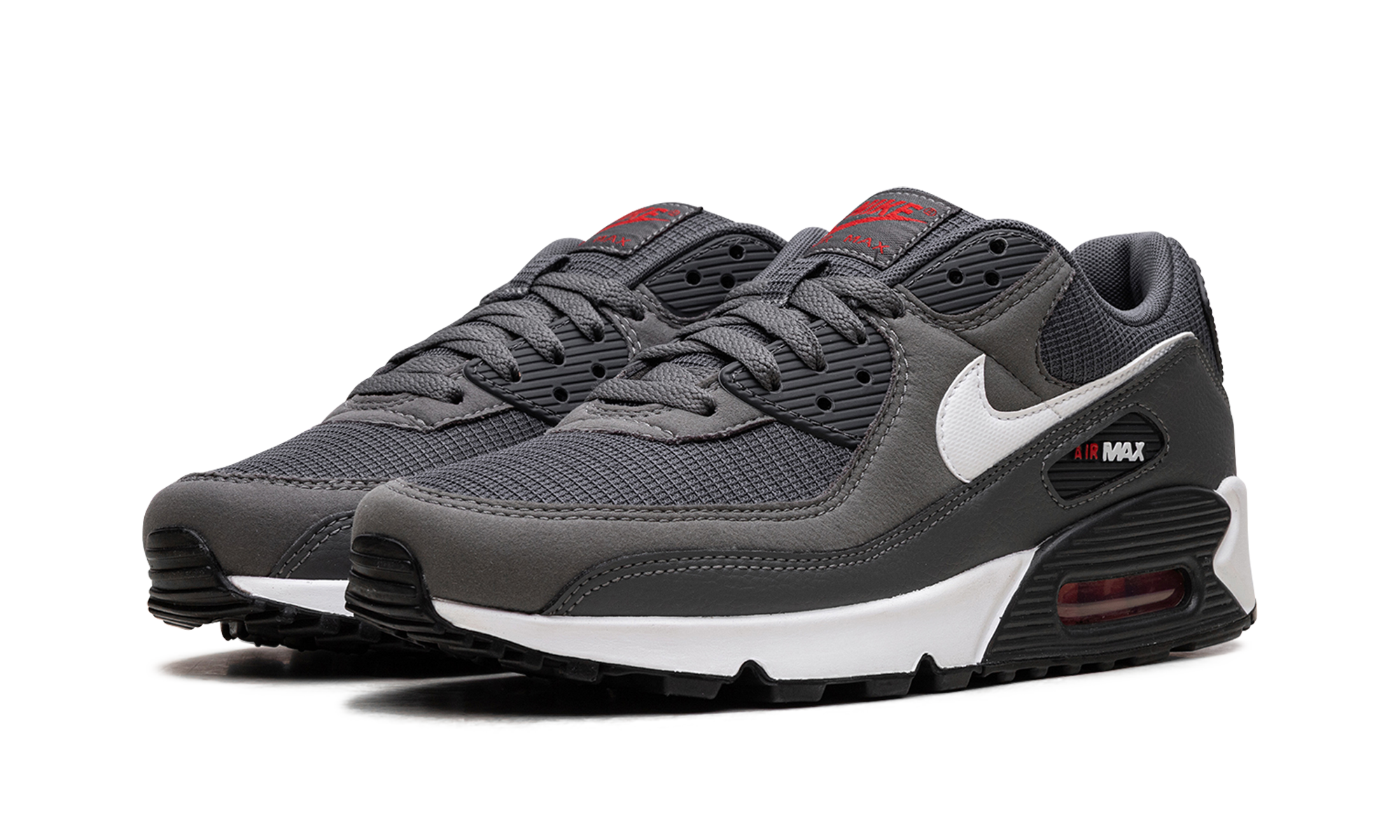 Air Max 90 "Iron Grey University Red"