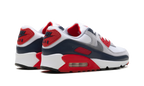 AIR MAX 90 "White/Cool Grey-university Red"